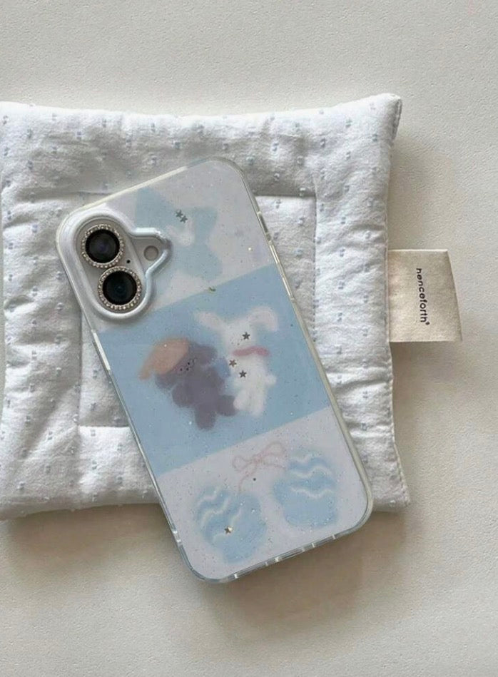 iPhone 16 - Cute Rabbit Case