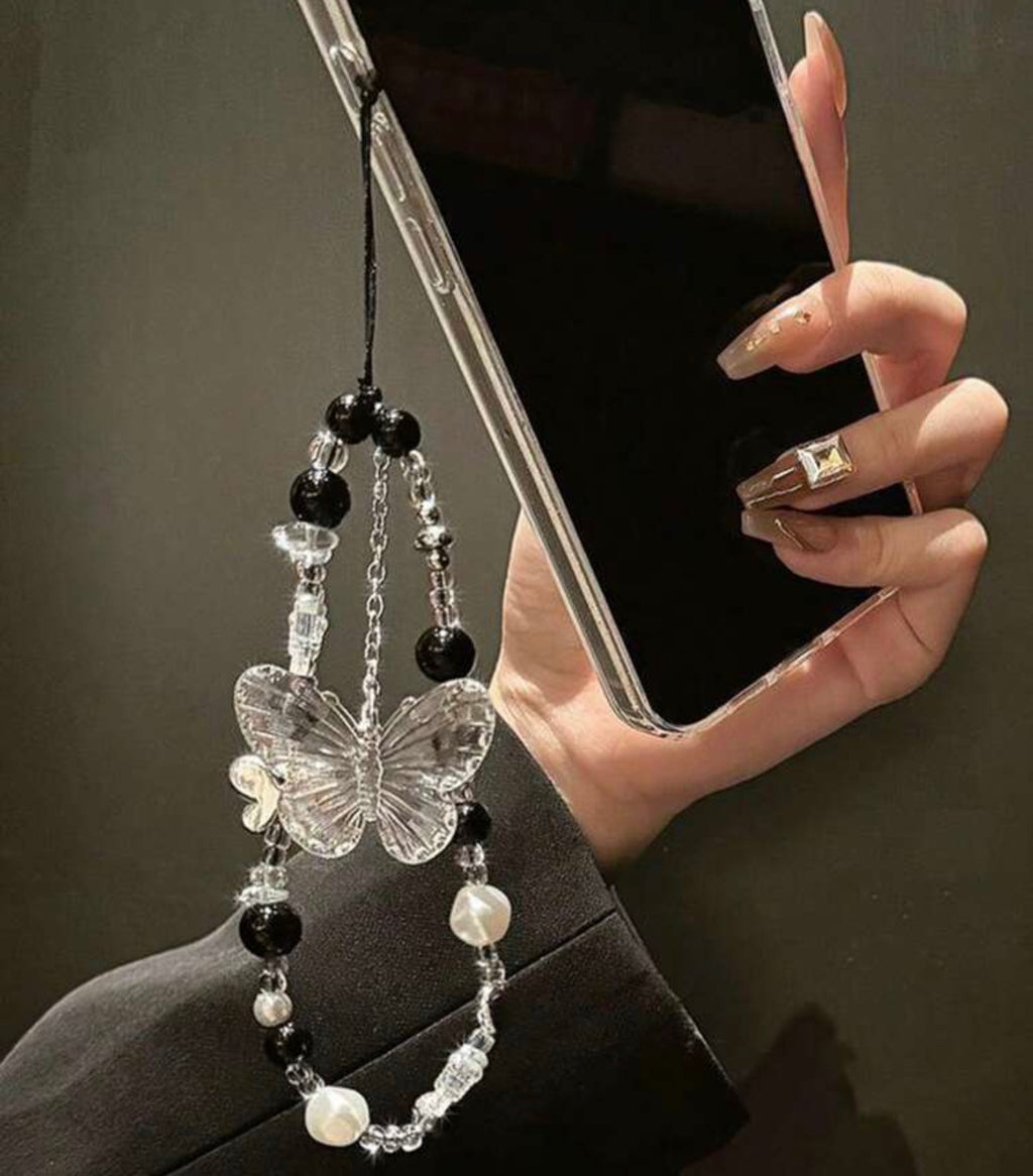 Lanyard S-8, Butterfly Charm