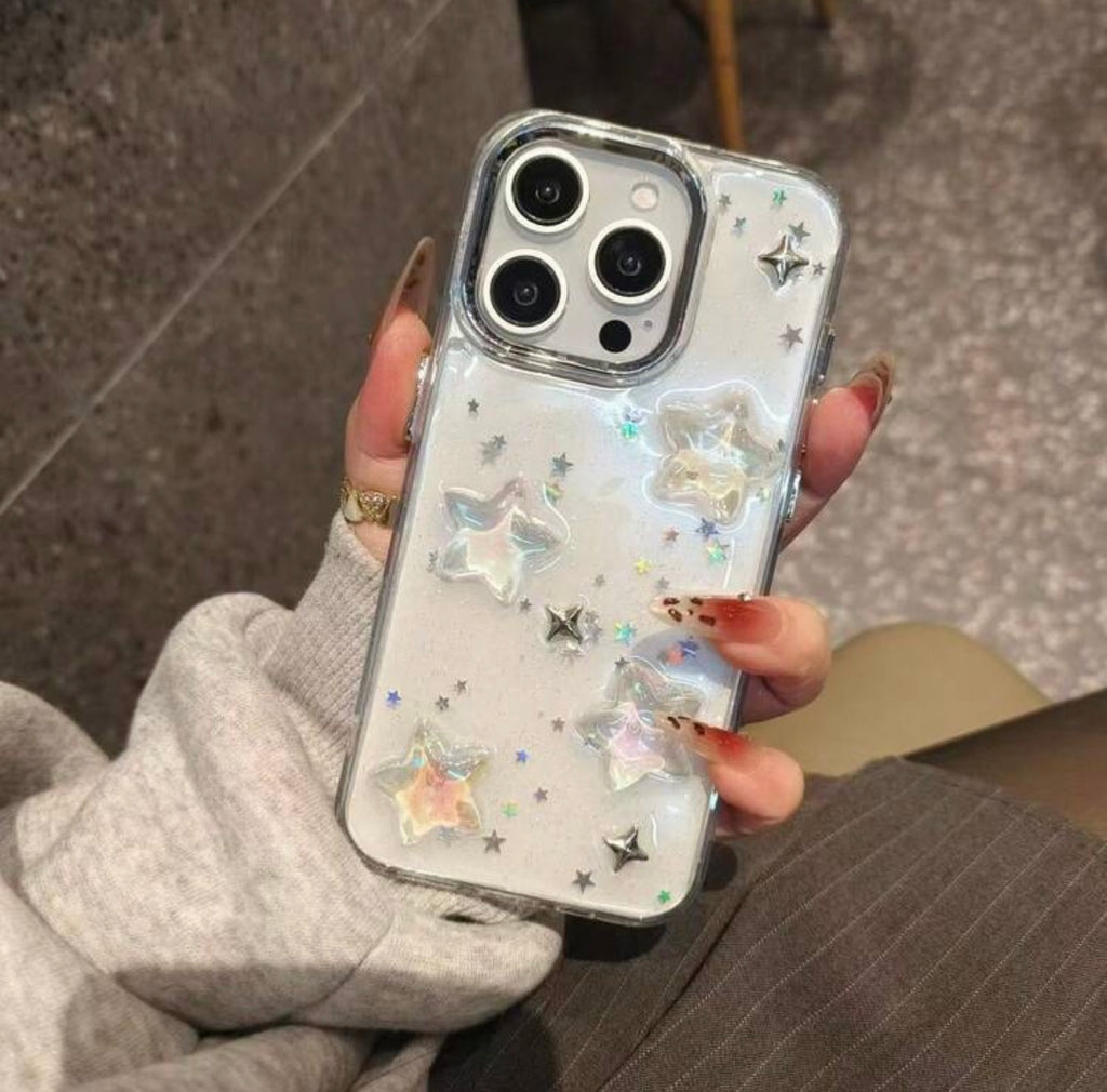 iPhone 17 - 3D Star Resin Case