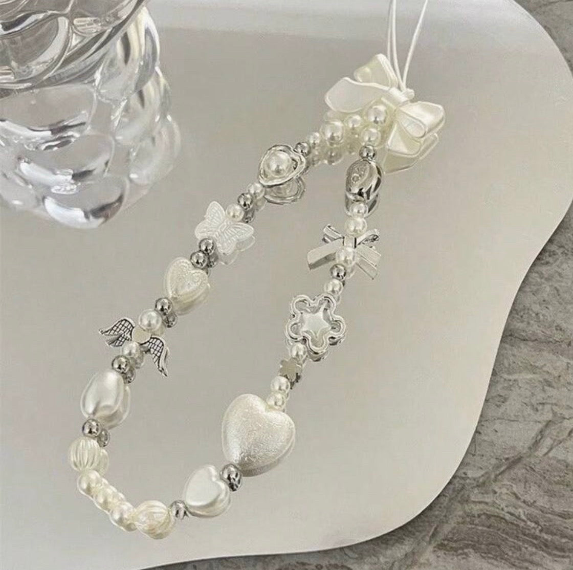 Lanyard S-10, Pearl Charm