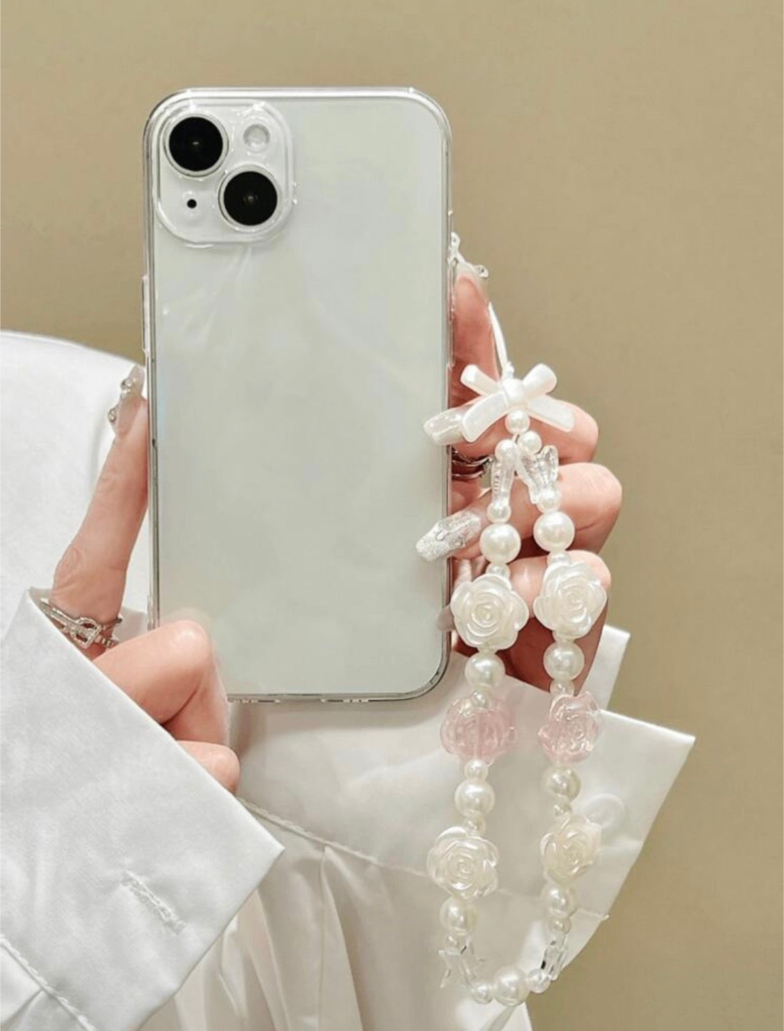 Lanyard S-6, Floral Charm