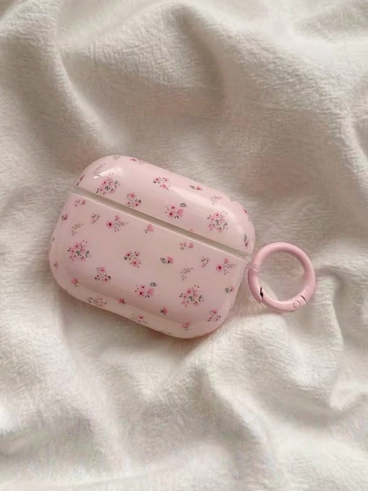 AirPods Case - Pink Floral INS Style