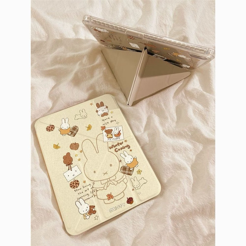 iPad Case, Miffy (3+Y-Fold) Base, Air