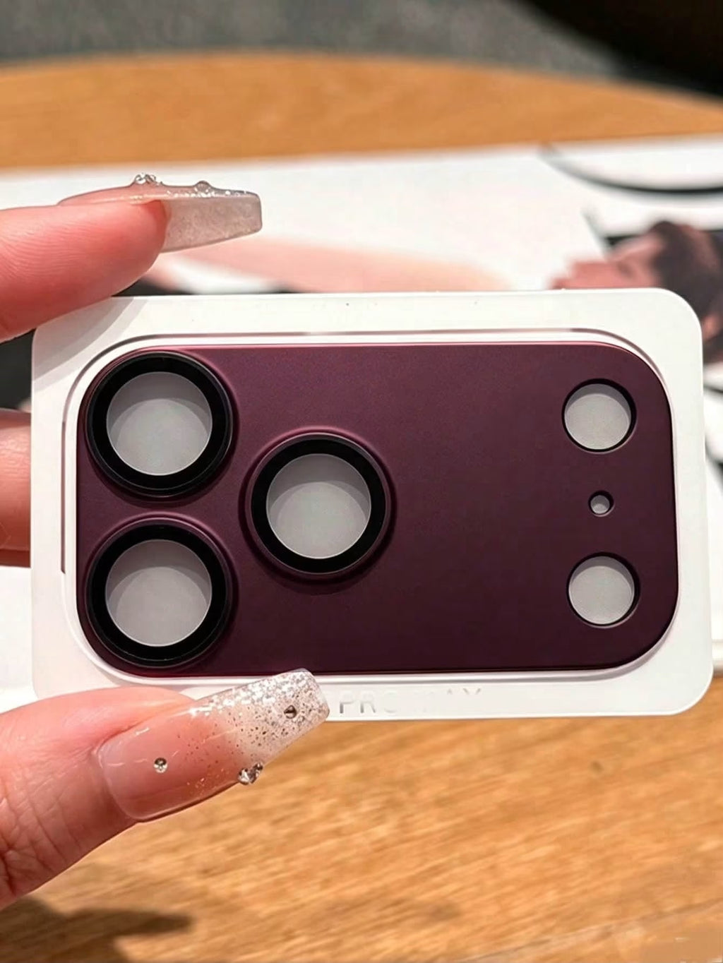 iPhone 17Promax/18Promax - Burgundy Set