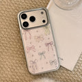 iPhone 16 - Ribbon Silver Frame Case