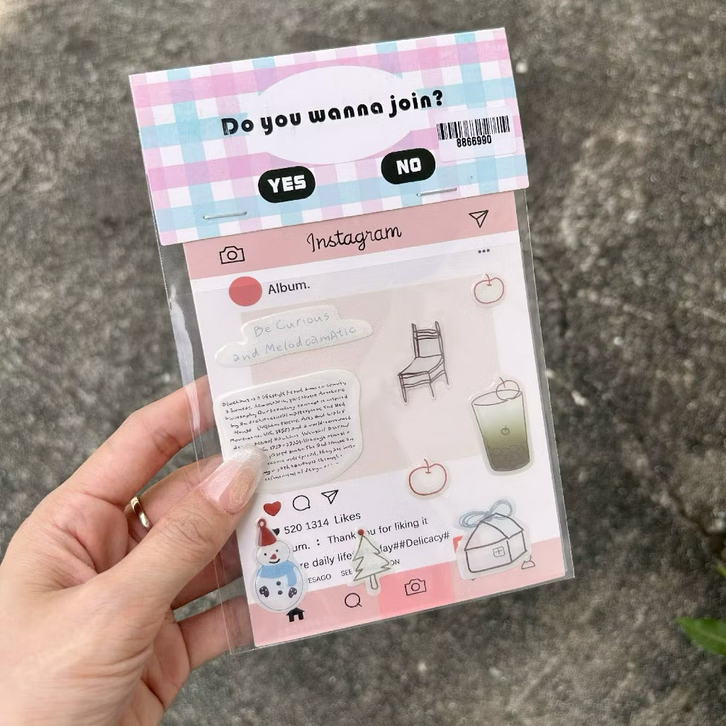 Clear Kitty Case
