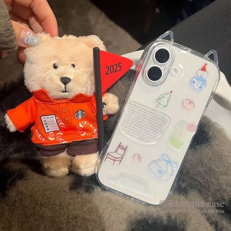 Clear Kitty Case