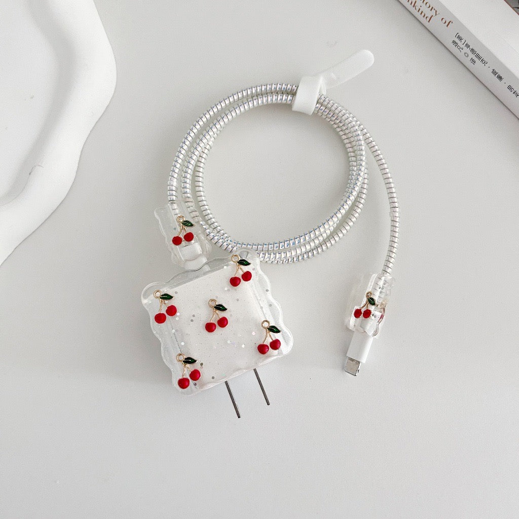 iOS 2Pin 18W, 20W Charger Protector (Fancy)