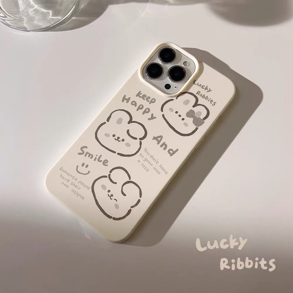 iPhone 16Plus - Cute Rabbit Case