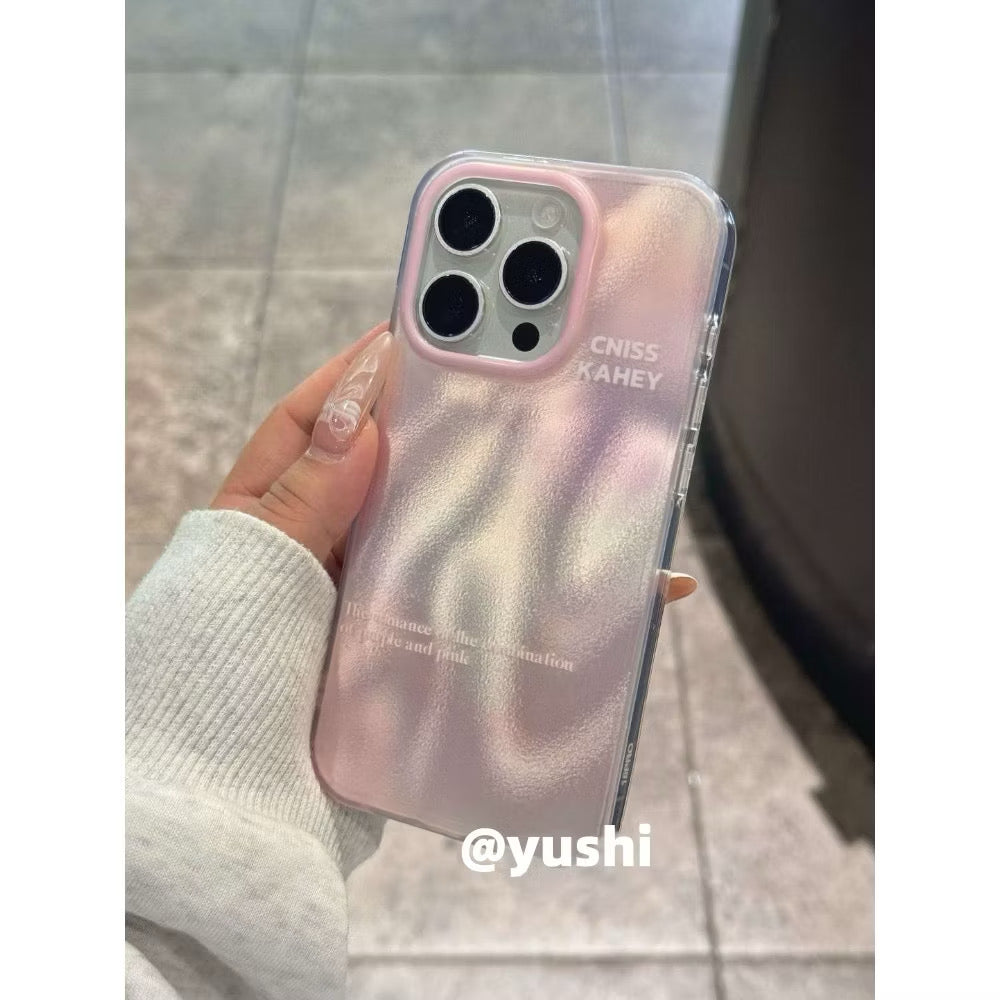 iPhone 16 - Reflect Case (Silver & Pink)