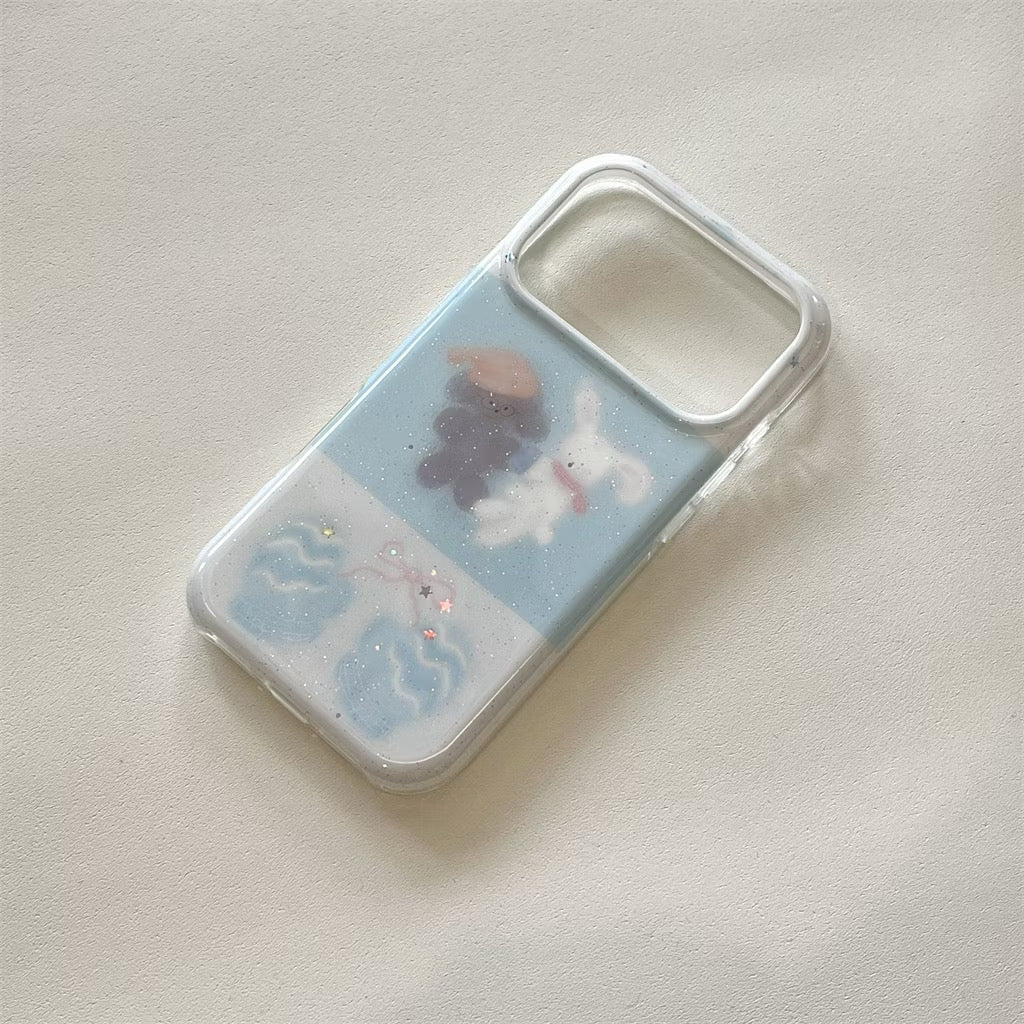 iPhone 16 - Cute Rabbit Case