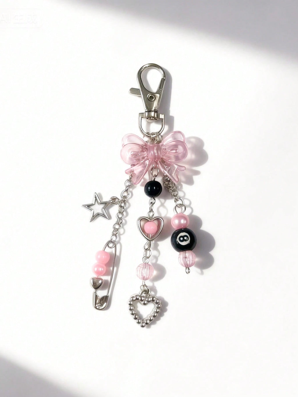 Keychain D-10, Gothic Y2K Charm