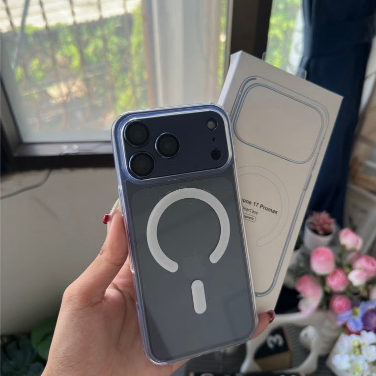 iPhone 17Promax/ 18Promax - Acrylic Clear Magnetic Case