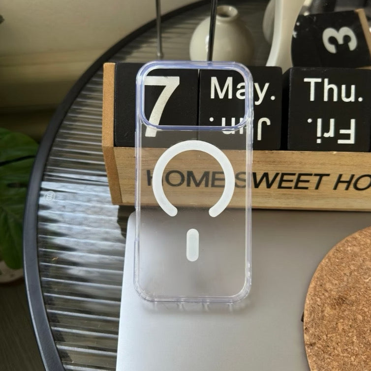 iPhone 17Promax/ 18Promax - Acrylic Clear Magnetic Case