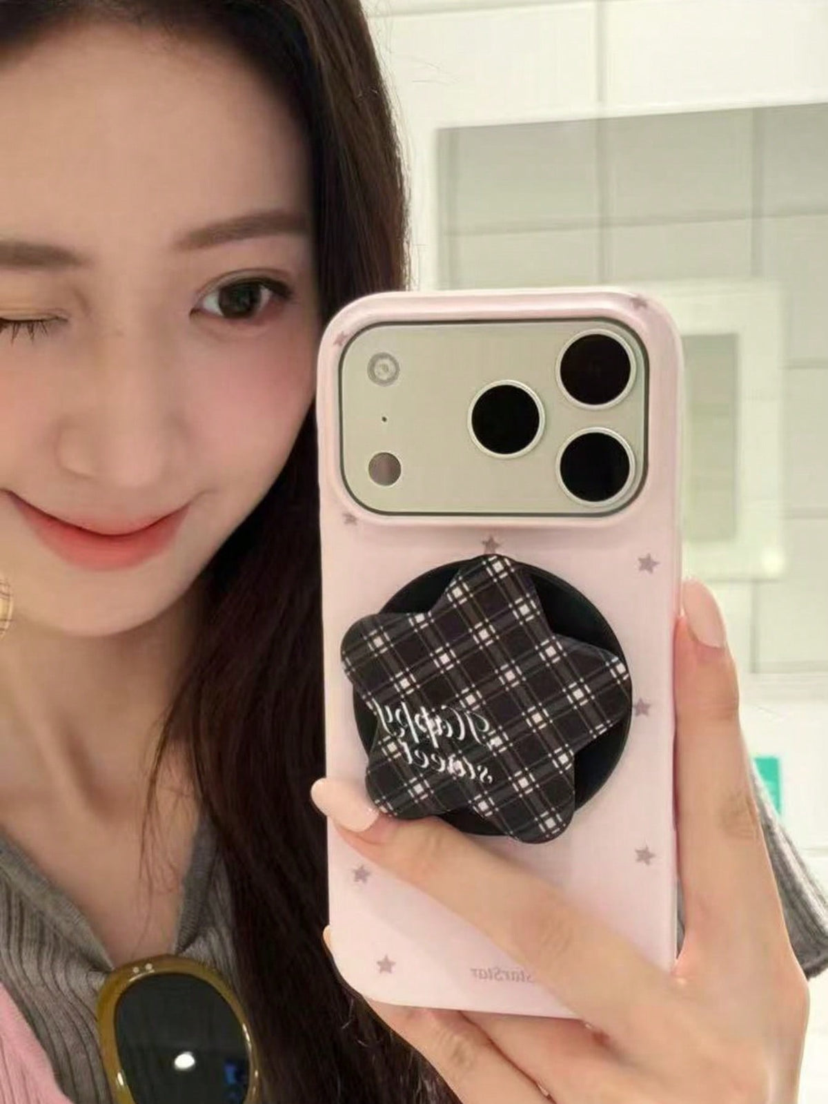 iPhone 16 - Pink Star Magnetic Set