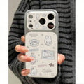 iPhone 13/14 - Rabbit Silver Frame Case (Wide Window)